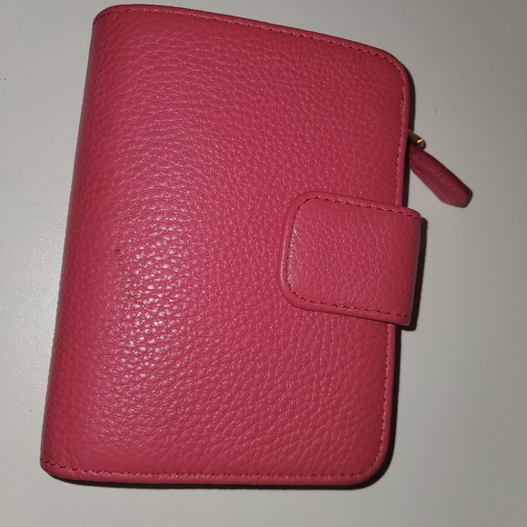 Auth. PRADA PINK SMALL WALLET - Picture 14 of 14